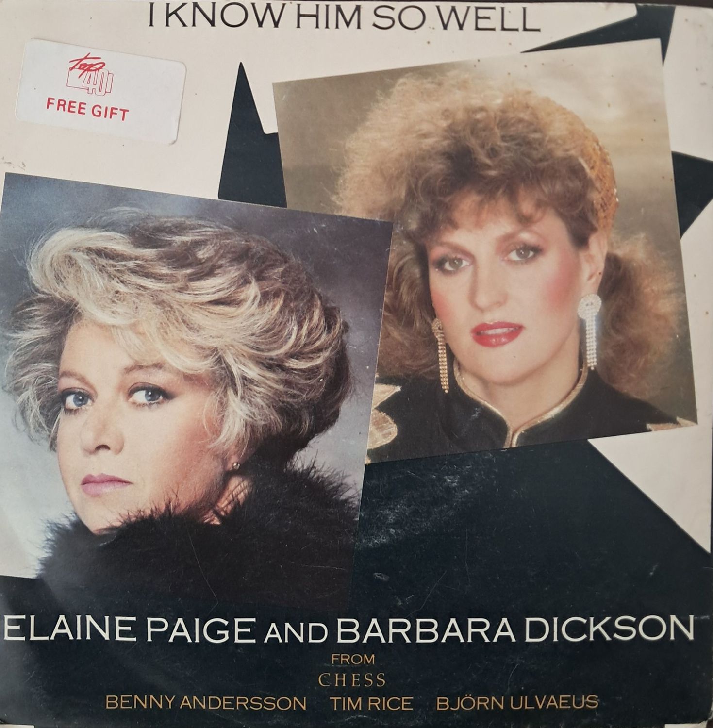 Elaine Paige And Barbara Dickson – I Know Him So Well (7" Single) (1985)