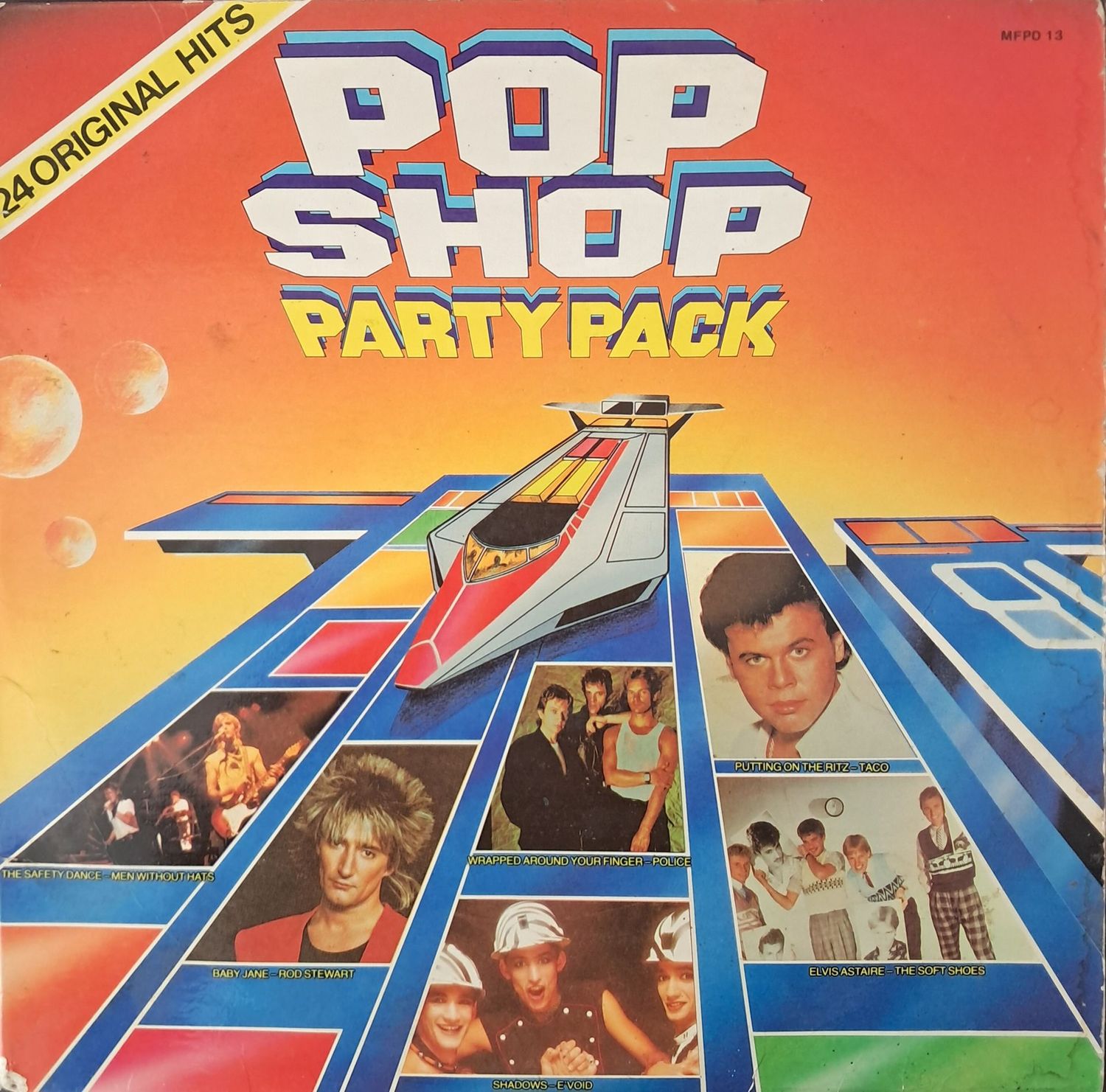 Various – Pop Shop Party Pack (2XLP) (1983) (Gatefold)