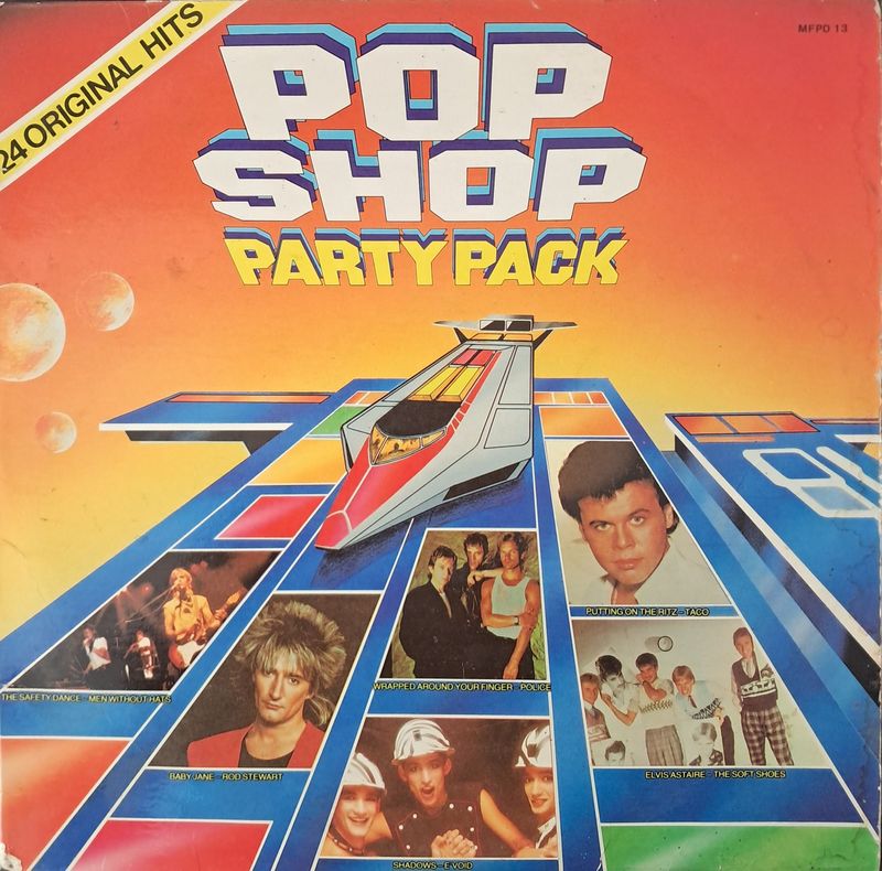 Various – Pop Shop Party Pack (2XLP) (1983) (Gatefold)