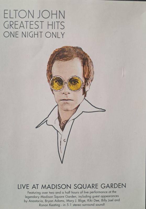 Elton John – Greatest Hits - One Night Only (Europe Pressing) (DVD) (2003)