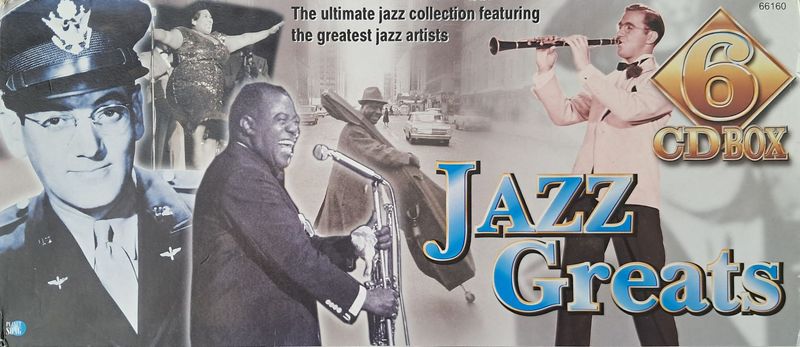 The Ultimate jazz collection featuring the greatest jazz artists. Jazz Greats (6 CD Box Set)