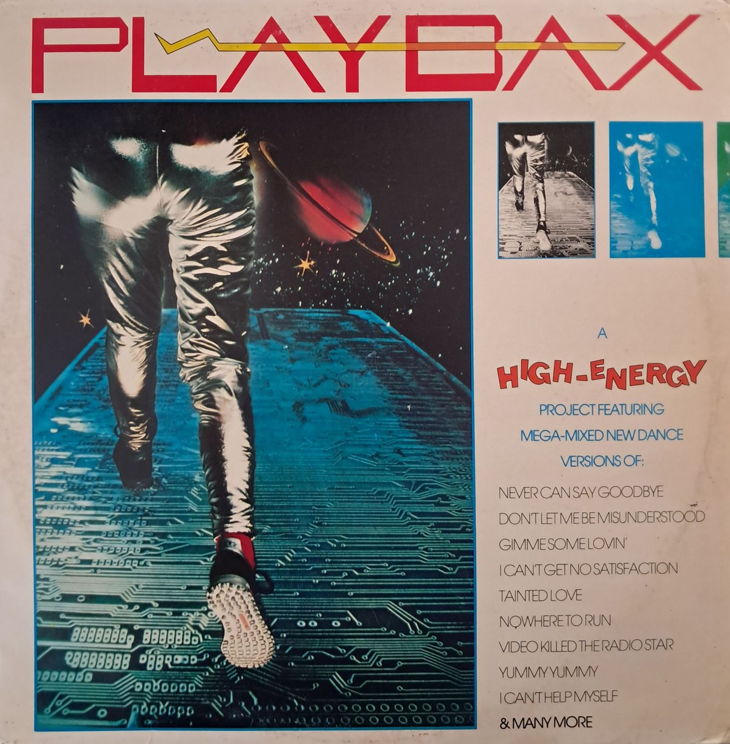 Various – Playbax, A High-Energy Project (2XLP) (1988)