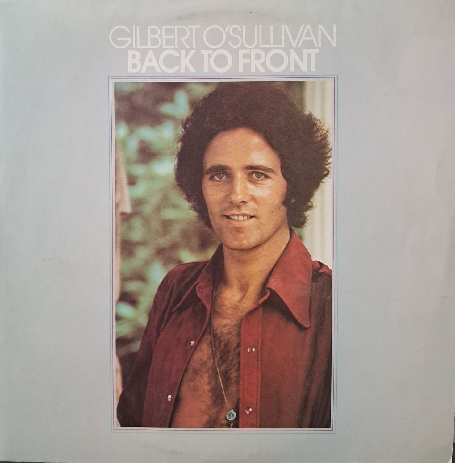 Gilbert O'Sullivan – Back To Front (UK Pressing) (Poster Included) (1972)