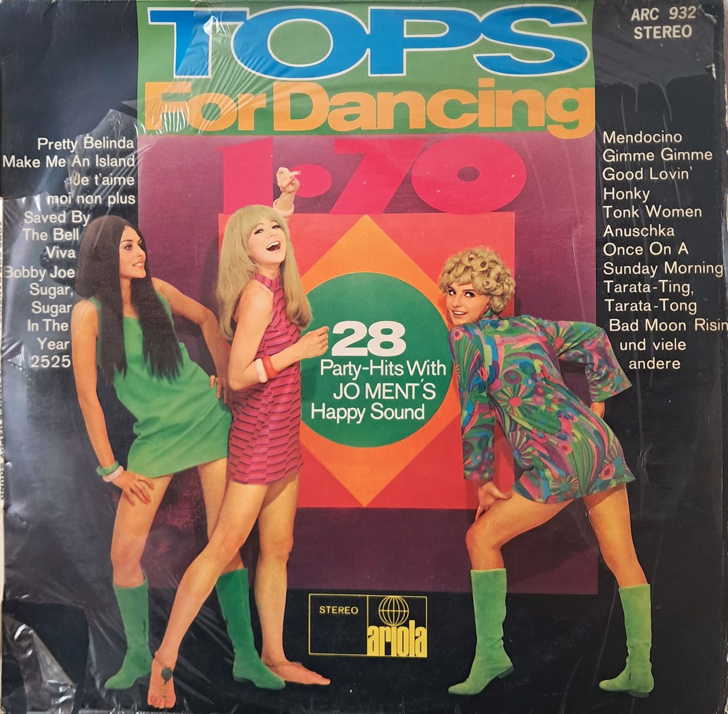 Jo Ment's Happy Sound – Tops For Dancing 1/70 (1970)