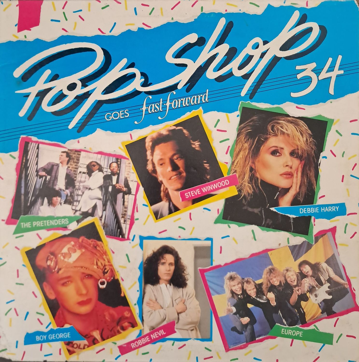 Various – Pop Shop 34 (1987) (Gatefold)