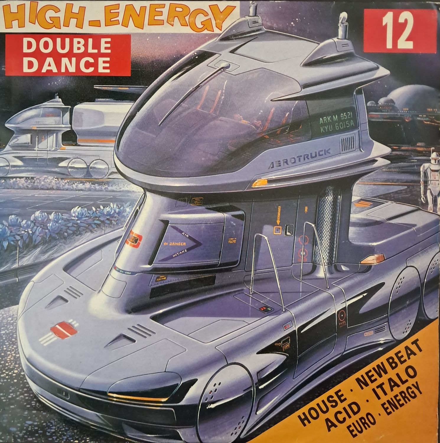 Various – High-Energy Double-Dance Vol. 12 (2XLP) (1989)