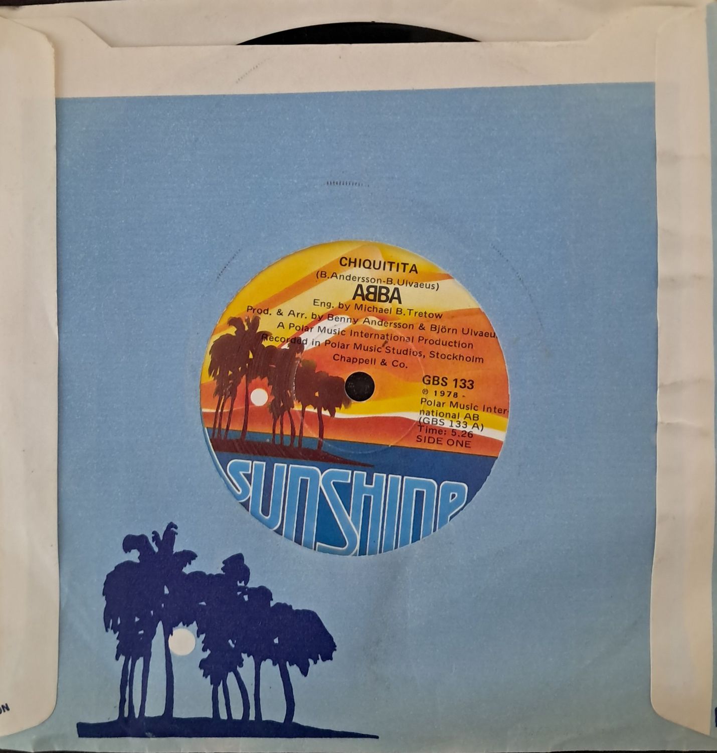 ABBA – Chiquitita (7" Single) (1979)