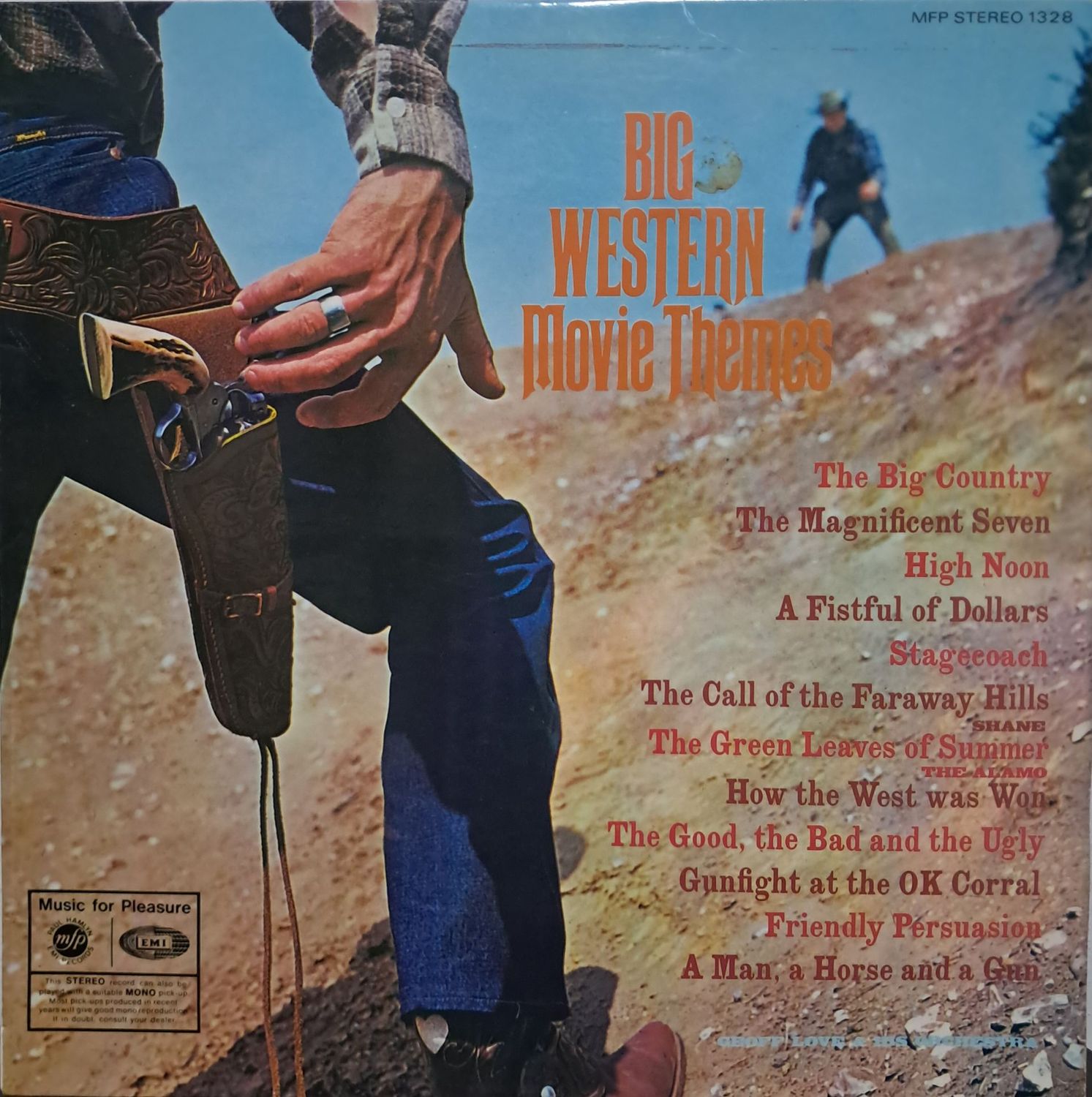 Geoff Love & His Orchestra – Big Western Movie Themes (UK Pressing) (1969)