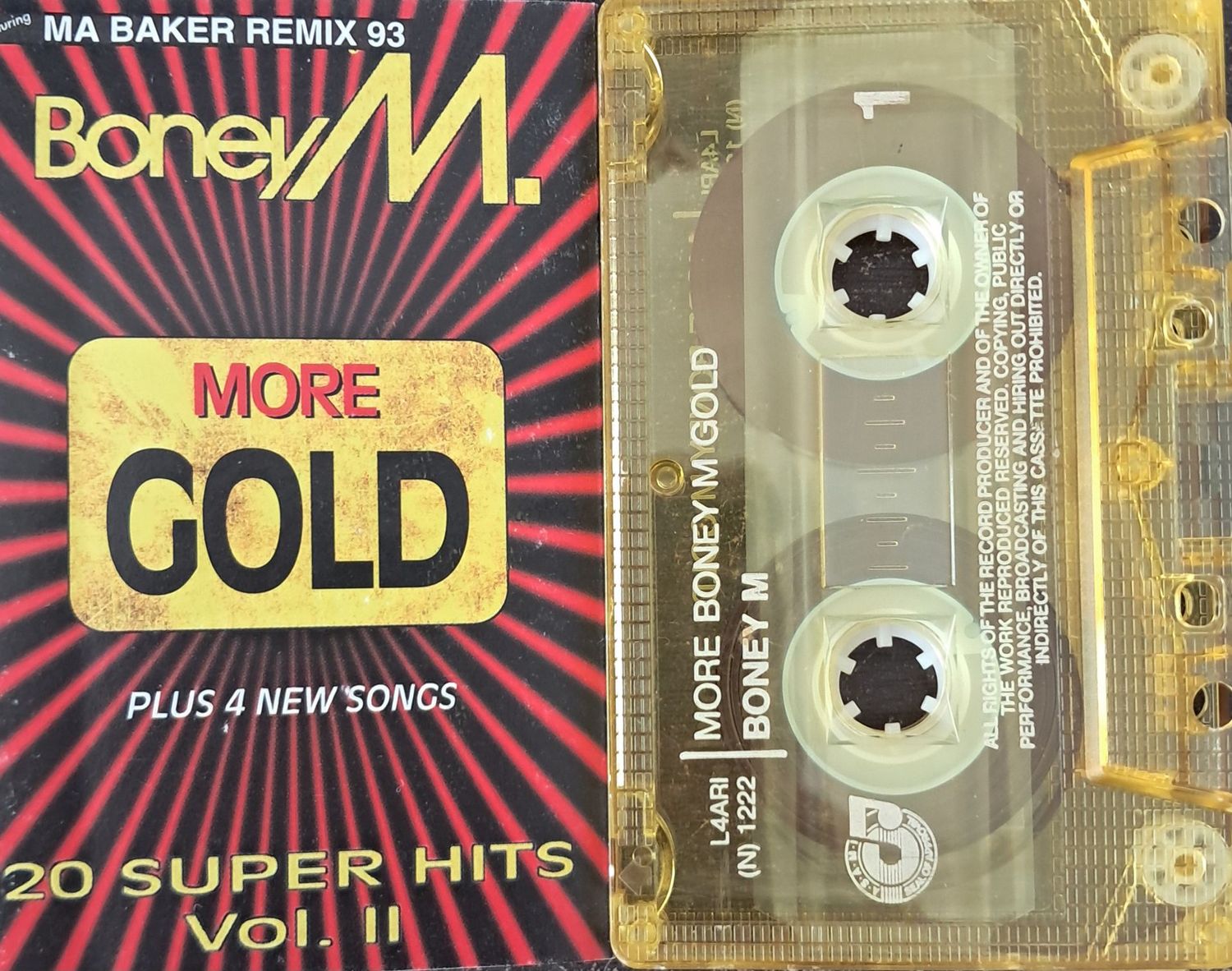 Boney M. – More Gold - 20 Super Hits Vol. II (Germany Pressing) (1993)