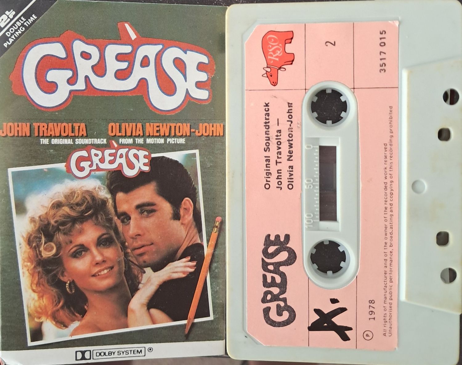 Various – Grease (The Original Soundtrack From The Motion Picture) (1978)