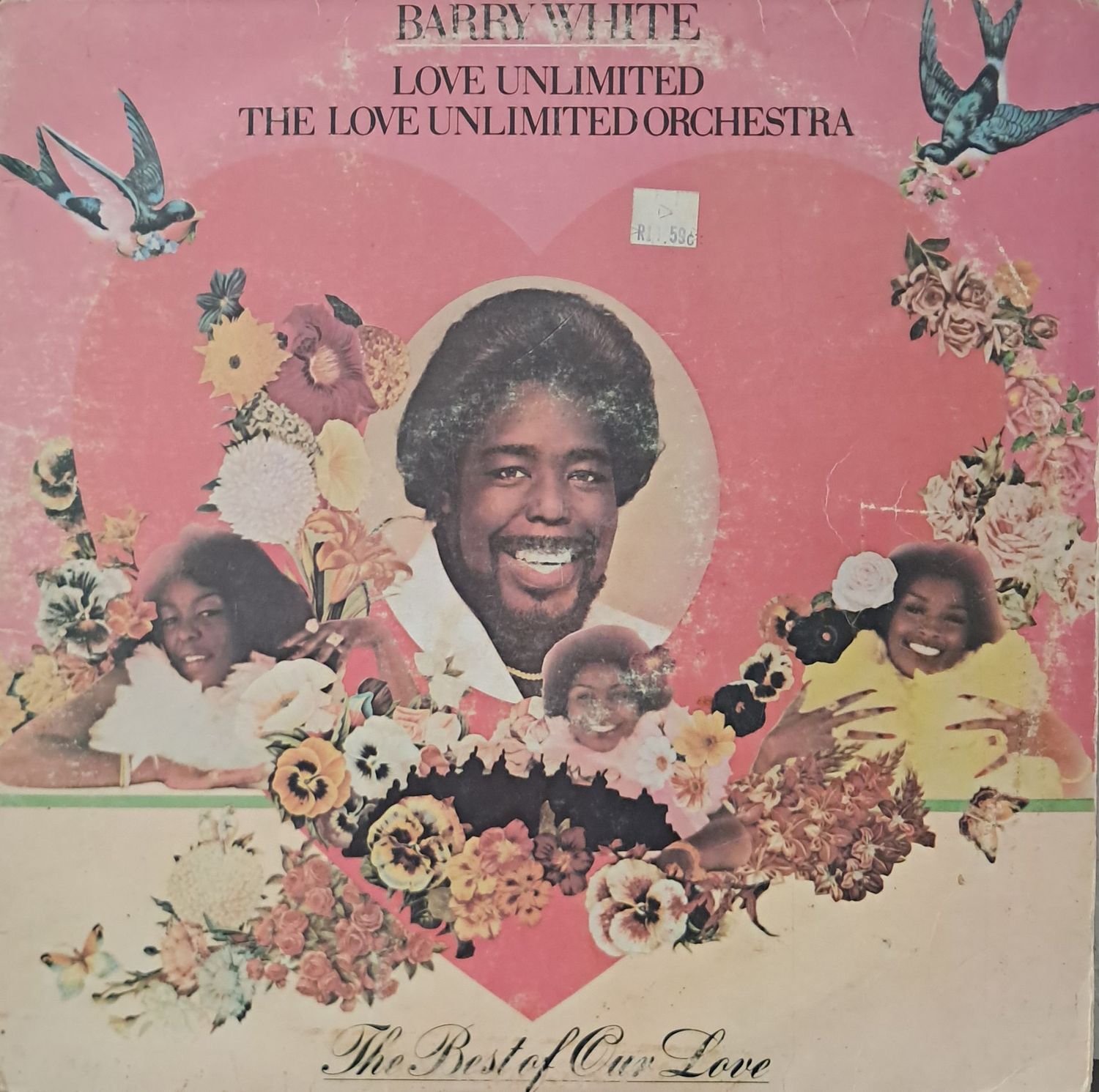 Barry White, Love Unlimited, Love Unlimited Orchestra – The Best Of Our Love (2XLP) (1980) (Gatefold)
