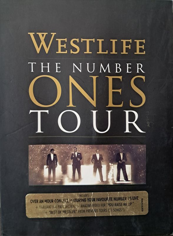 Westlife – The Number Ones Tour (DVD) (Europe Pressing) (Digipak) (2005)