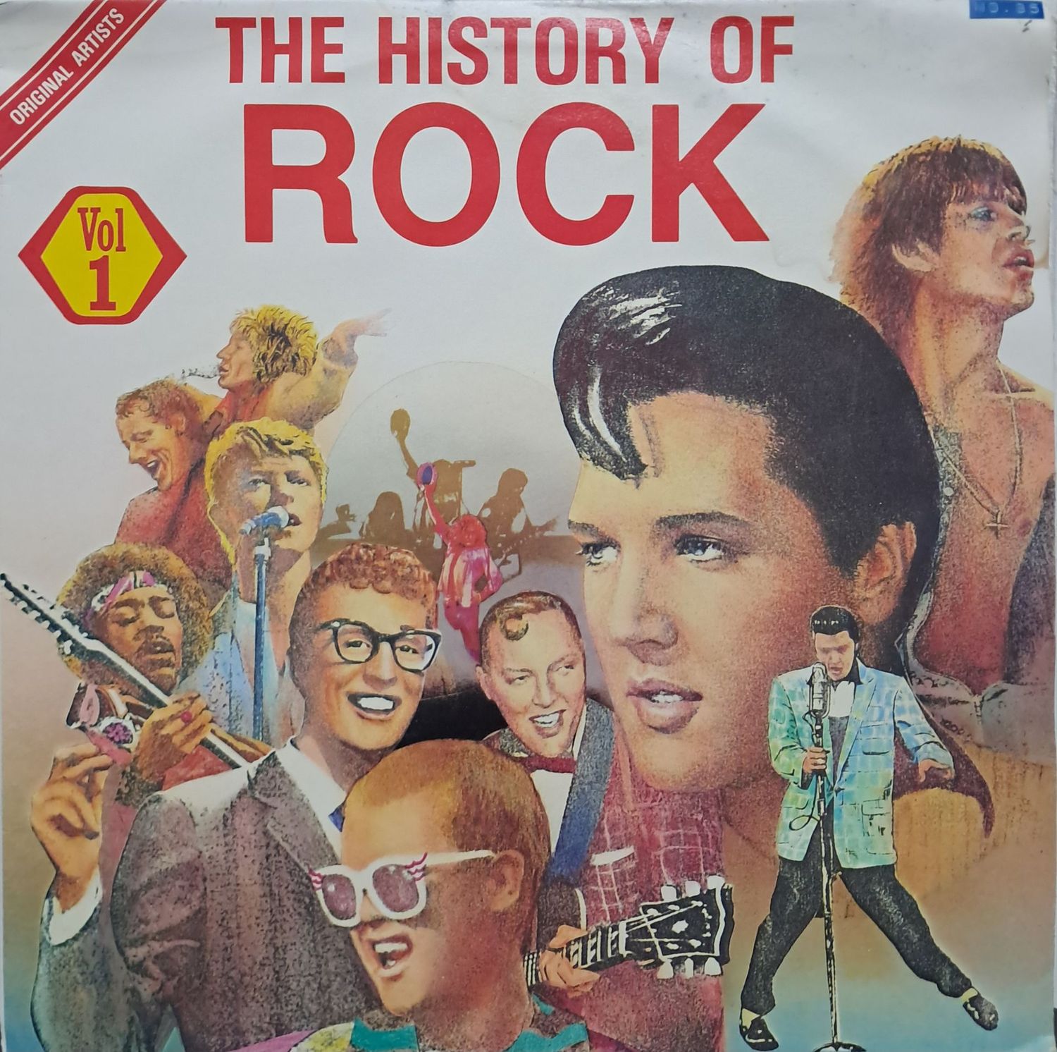 Various – The History Of Rock - Vol 1 - The Early Days (1986)