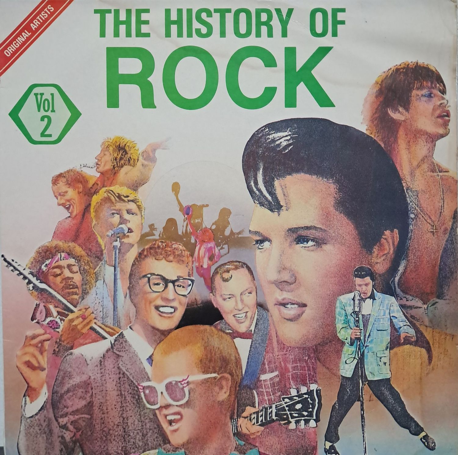 Various – The History Of Rock - Vol 2 The Early Days (1986)