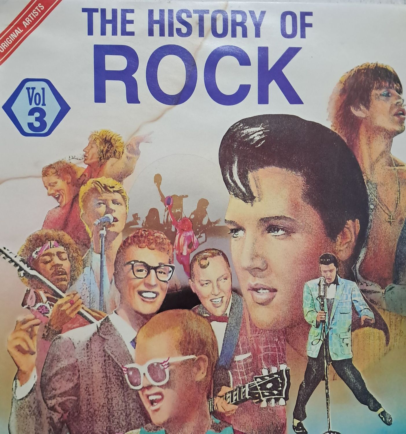 Various – The History Of Rock - Vol 3 - The Birth Of The Beat (1986)