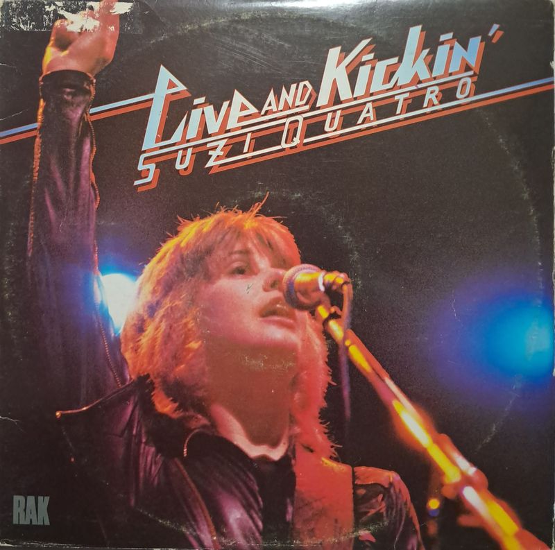 Suzi Quatro – Live And Kickin' (2XLP) (1977) (Gatefold)