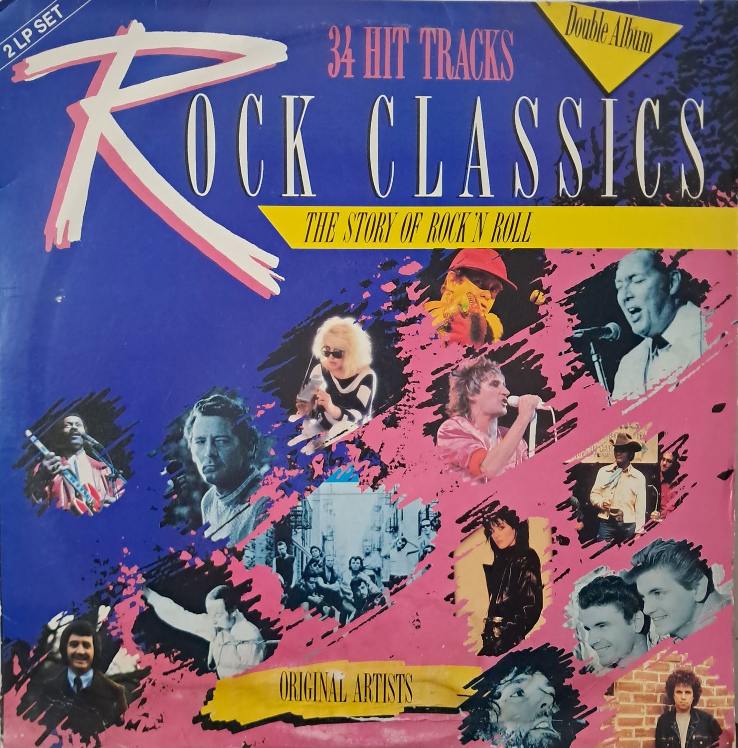 Various – Rock Classics - The Story Of Rock N' Roll (2XLP) (1985)