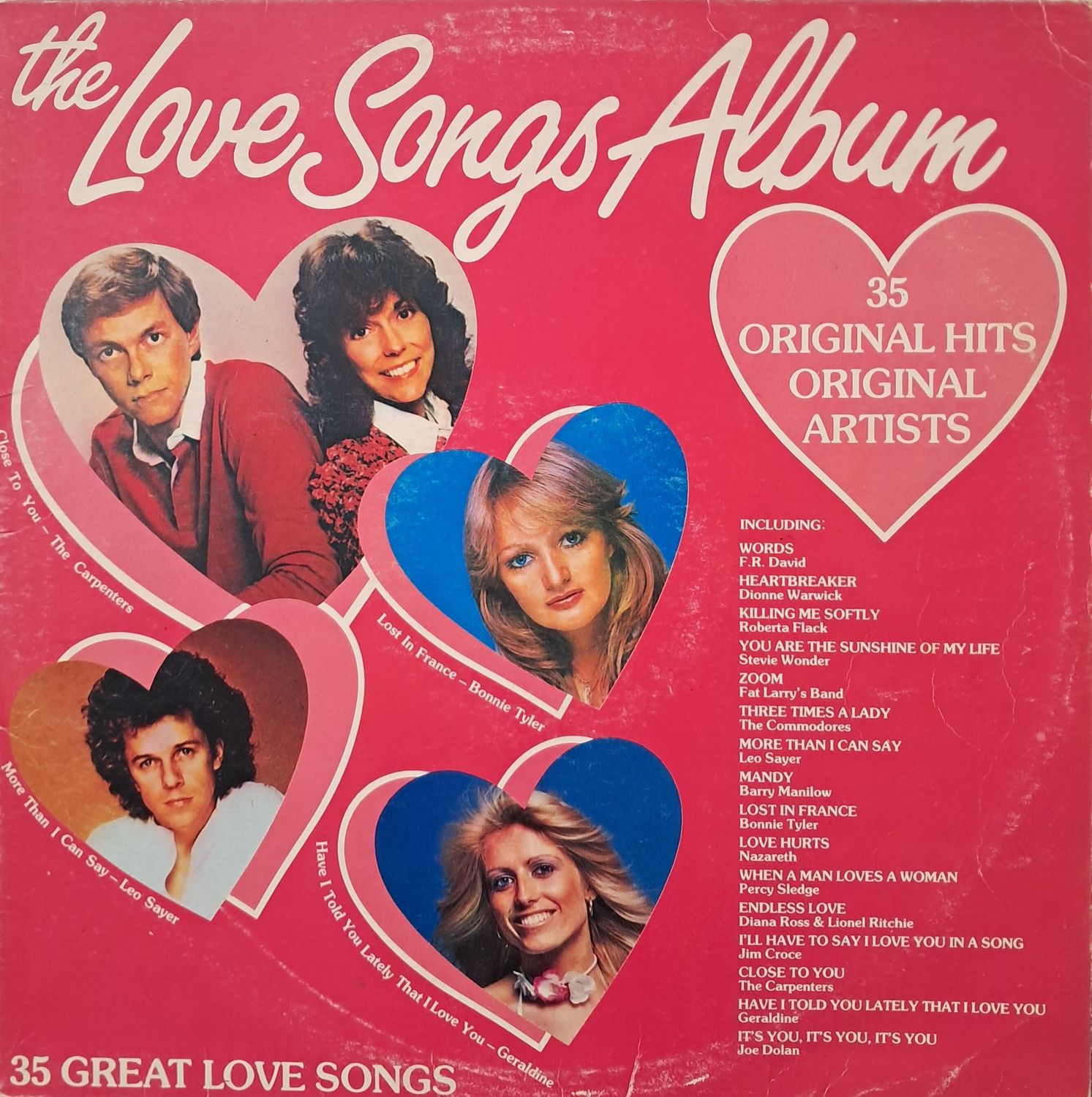 Various – The Love Songs Album (2XLP) (1983)