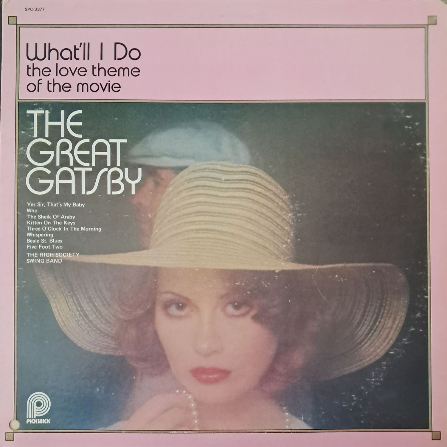 High Society Swing Band – The Great Gatsby & Music Of The Jazz Age (US Pressing) (1974)