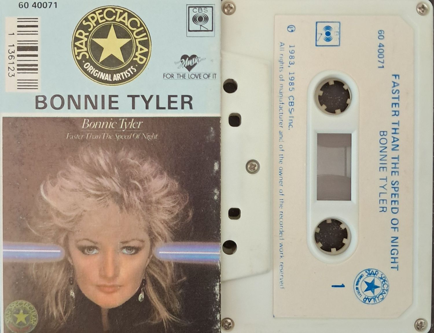 Bonnie Tyler – Faster Than The Speed Of Night (1985)