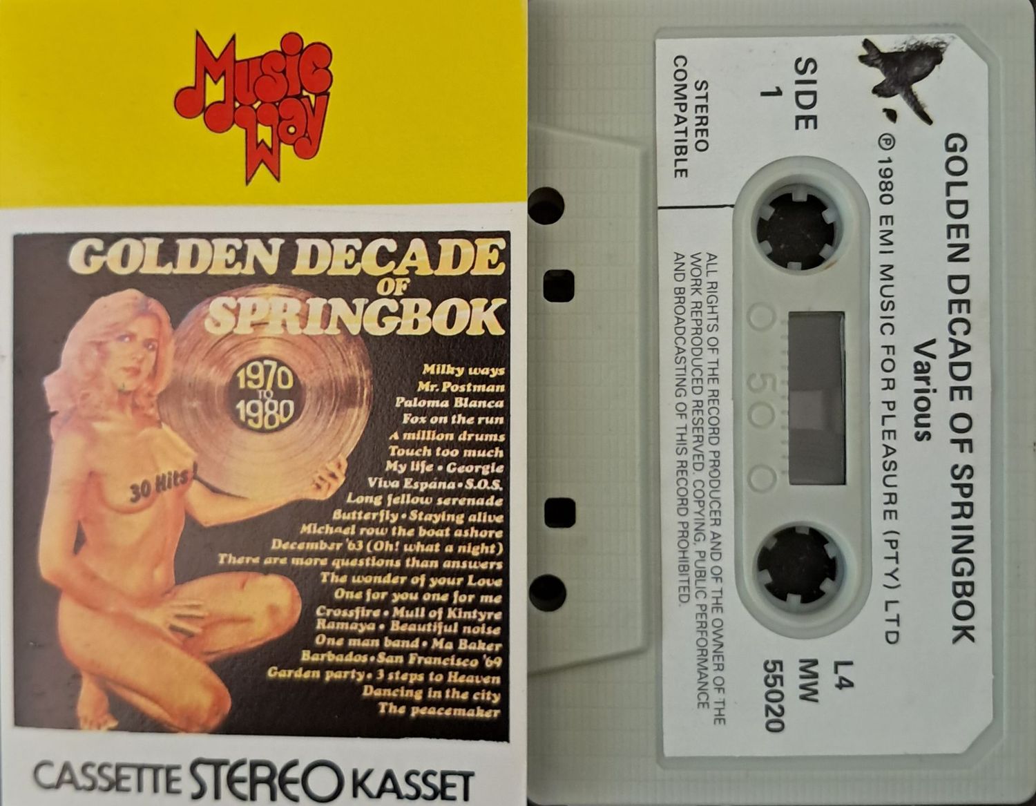 Various – Golden Decade Of Springbok (1980)