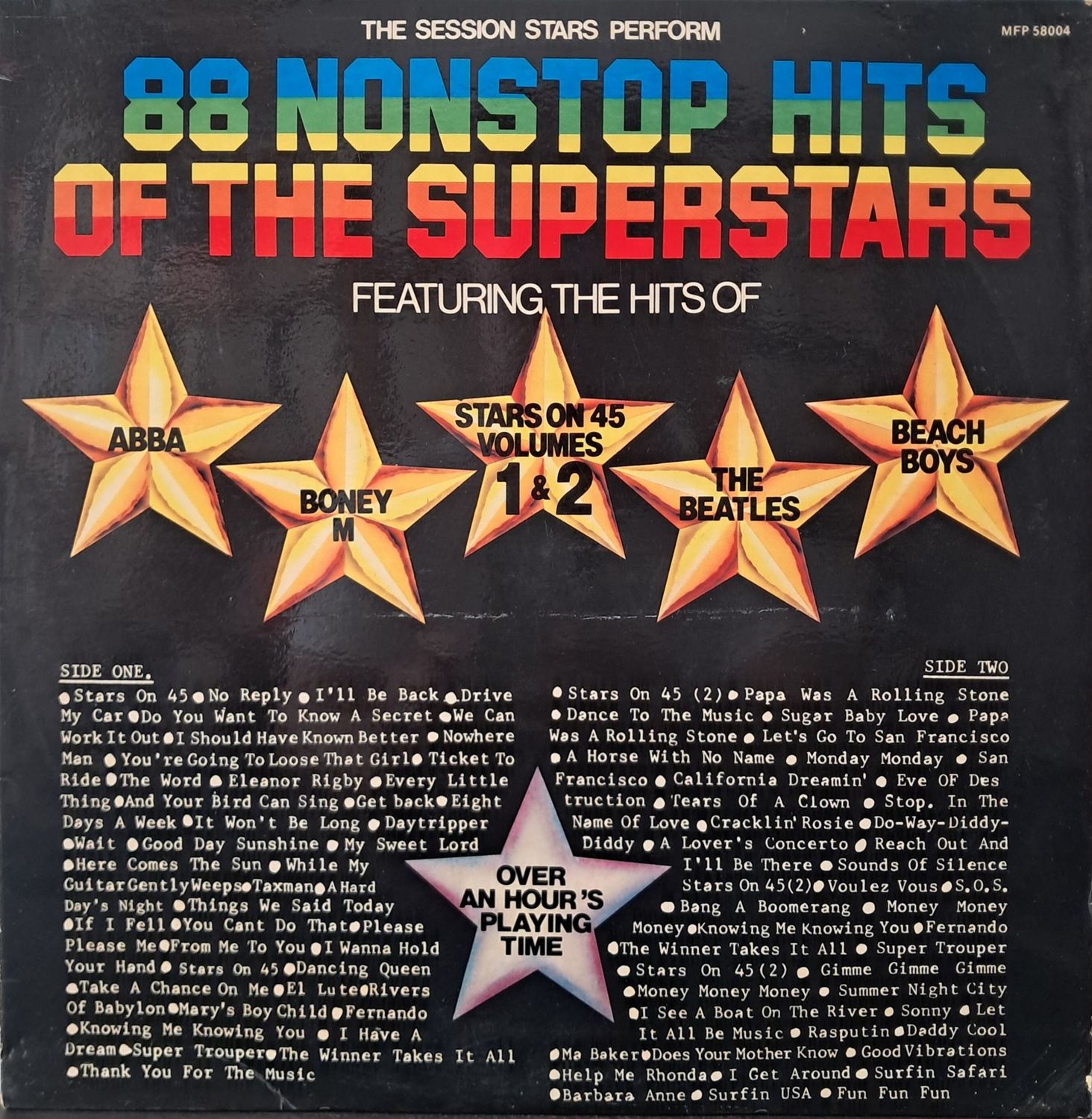 Unknown Artist – 88 Nonstop Hits Of The Superstars (1981)