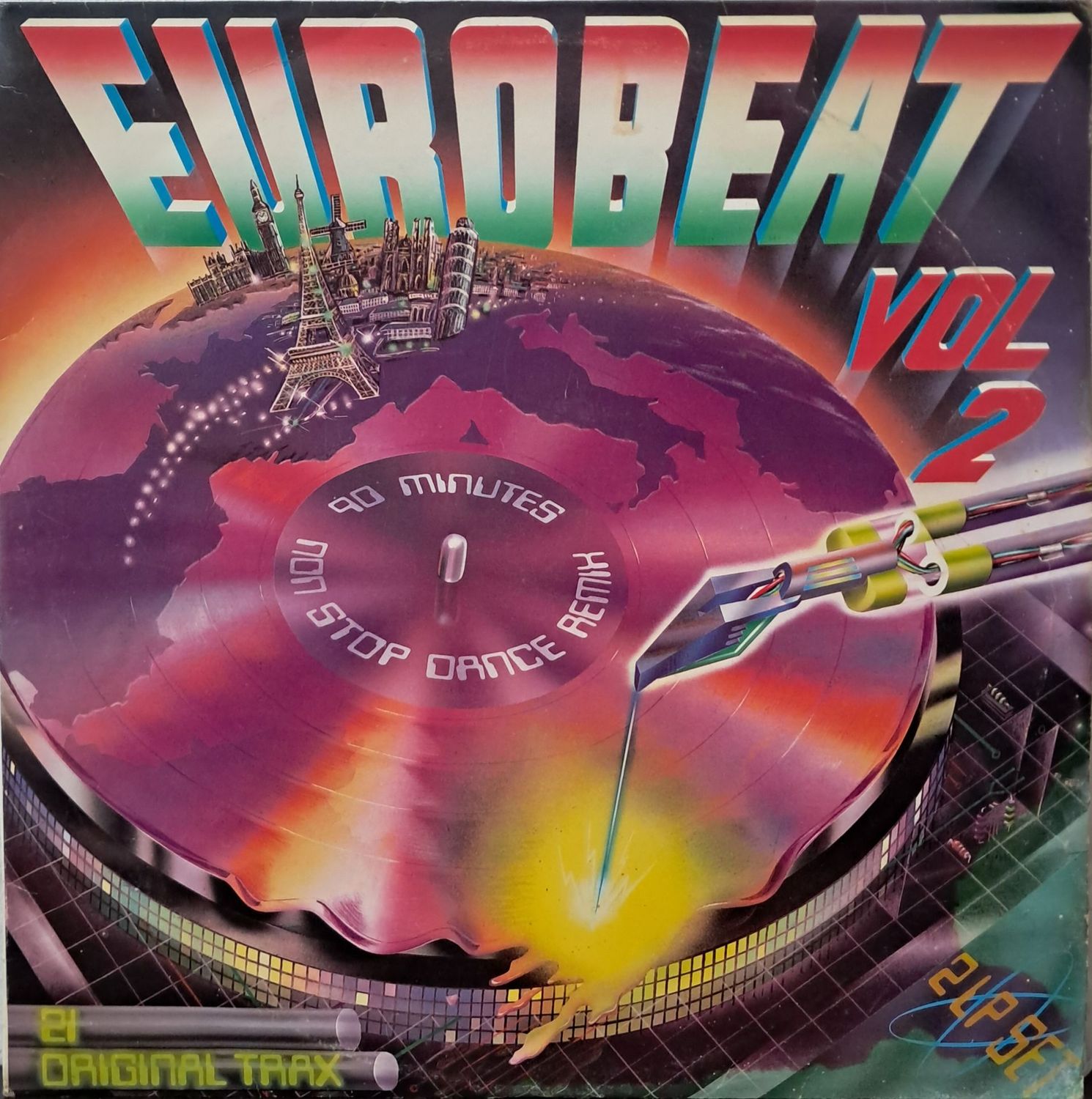 Various – Eurobeat Volume 2 (2XLP) (1987)