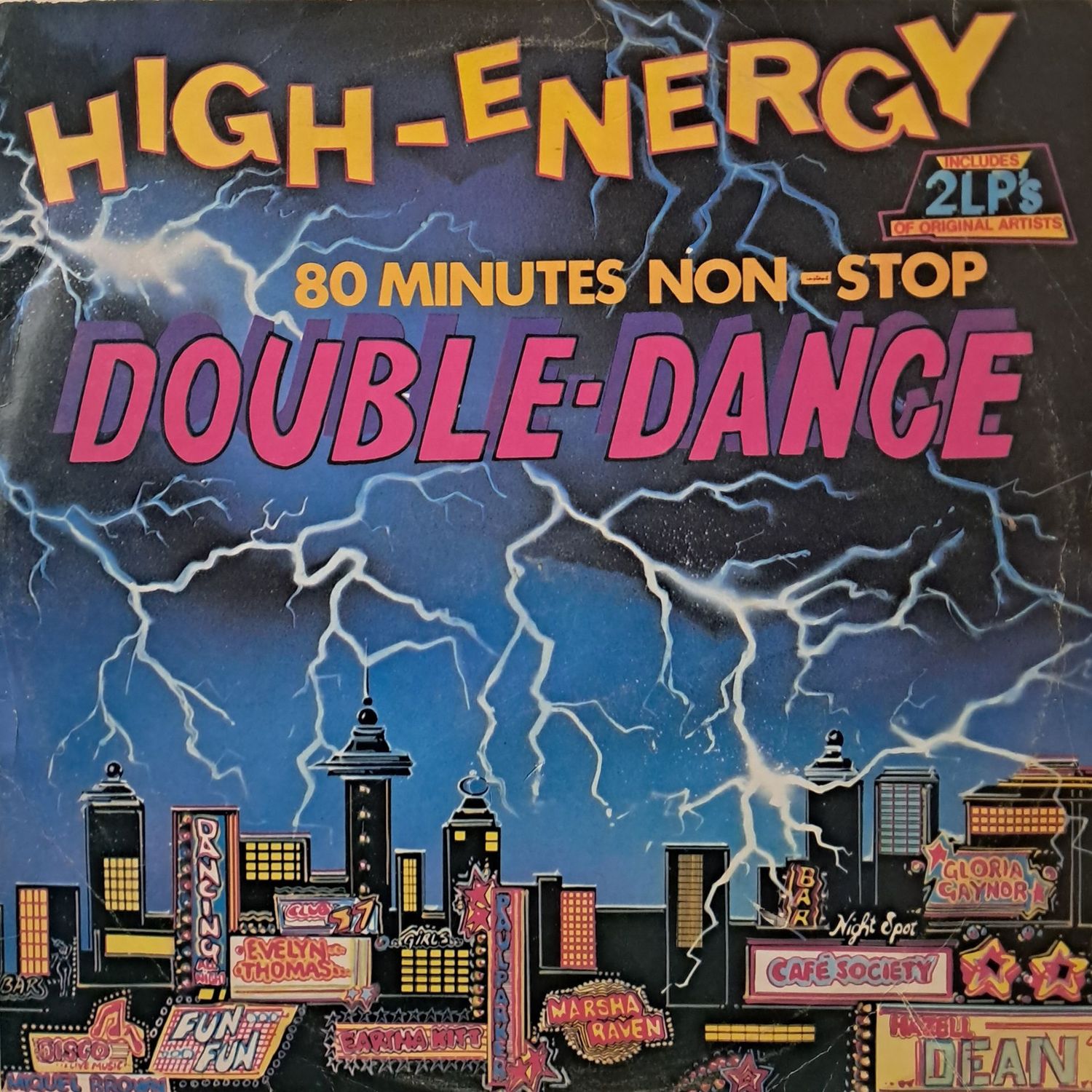 Various – High-Energy Double-Dance (2XLP) (1984)