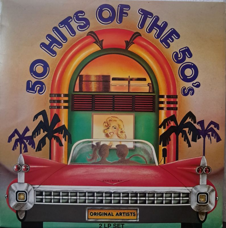 Various – 50 Hits Of The 50's (2XLP) (1988)