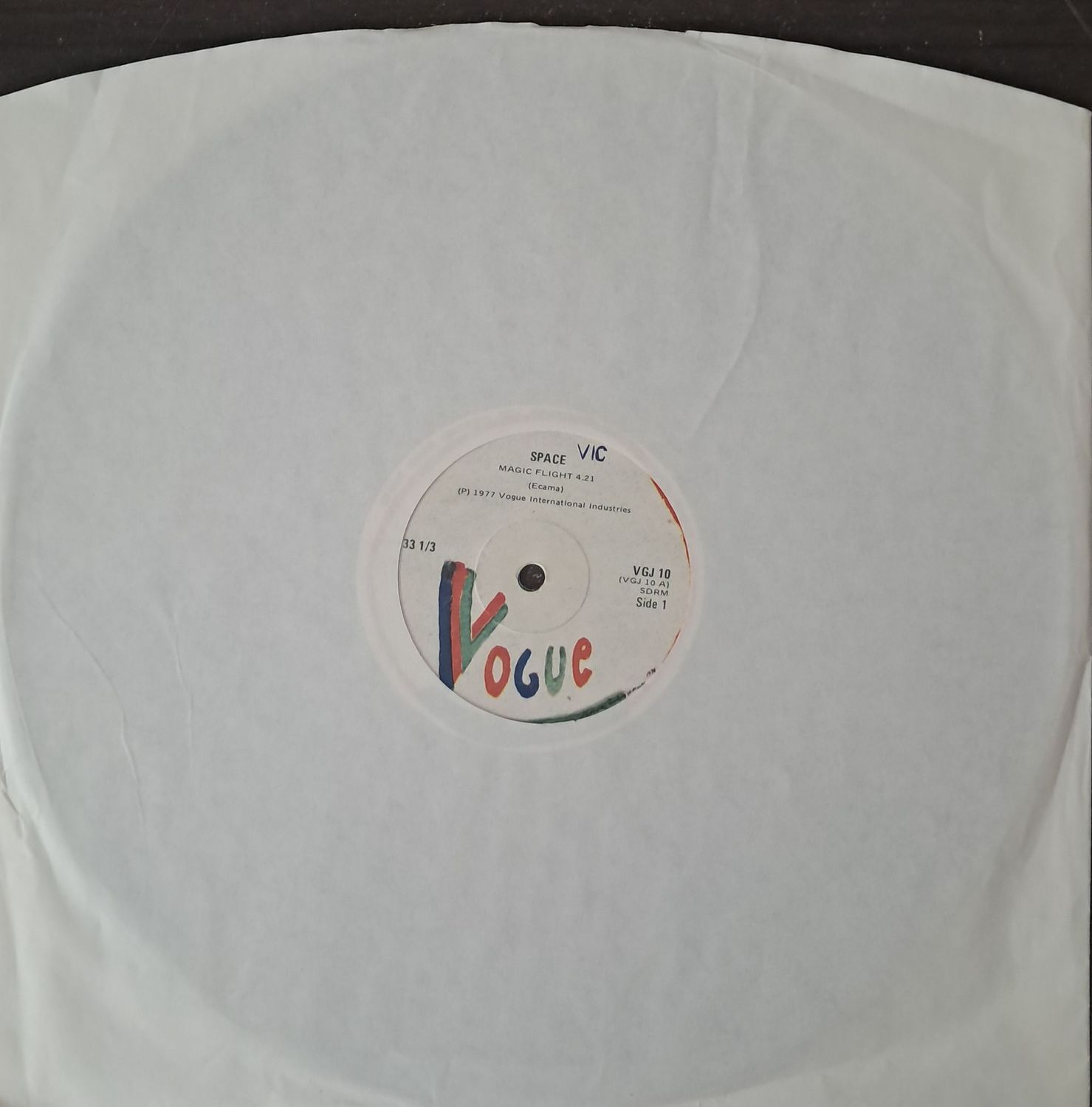 Space – Magic Flight (12" Maxi) (France Pressing) (1977)