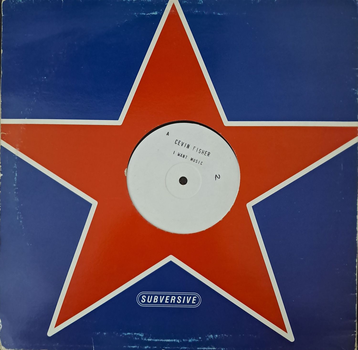 Cevin Fisher – I Want Music (12") (UK Pressing White Label) (1996)