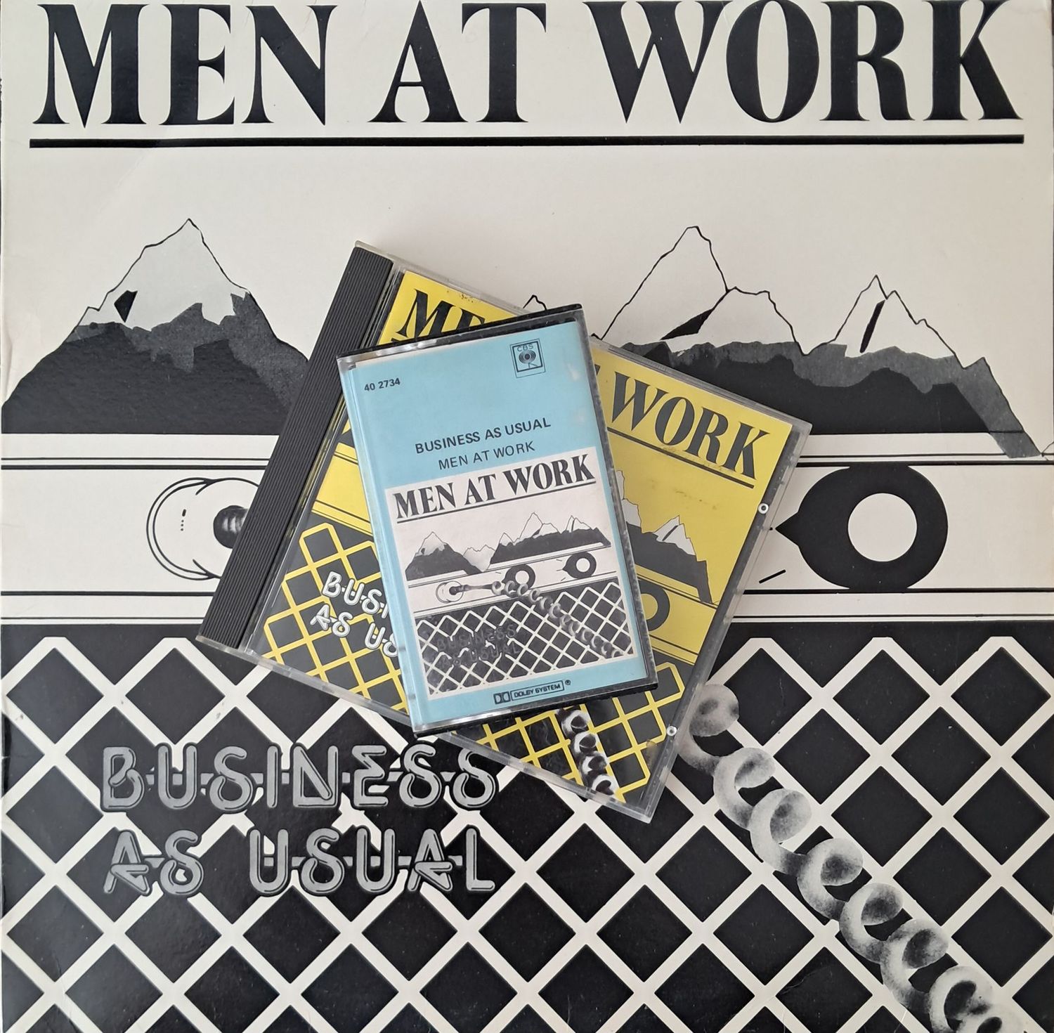 Men At Work – Business As Usual (Vinyl, CD, Cassette Tape Bundle) (1981)
