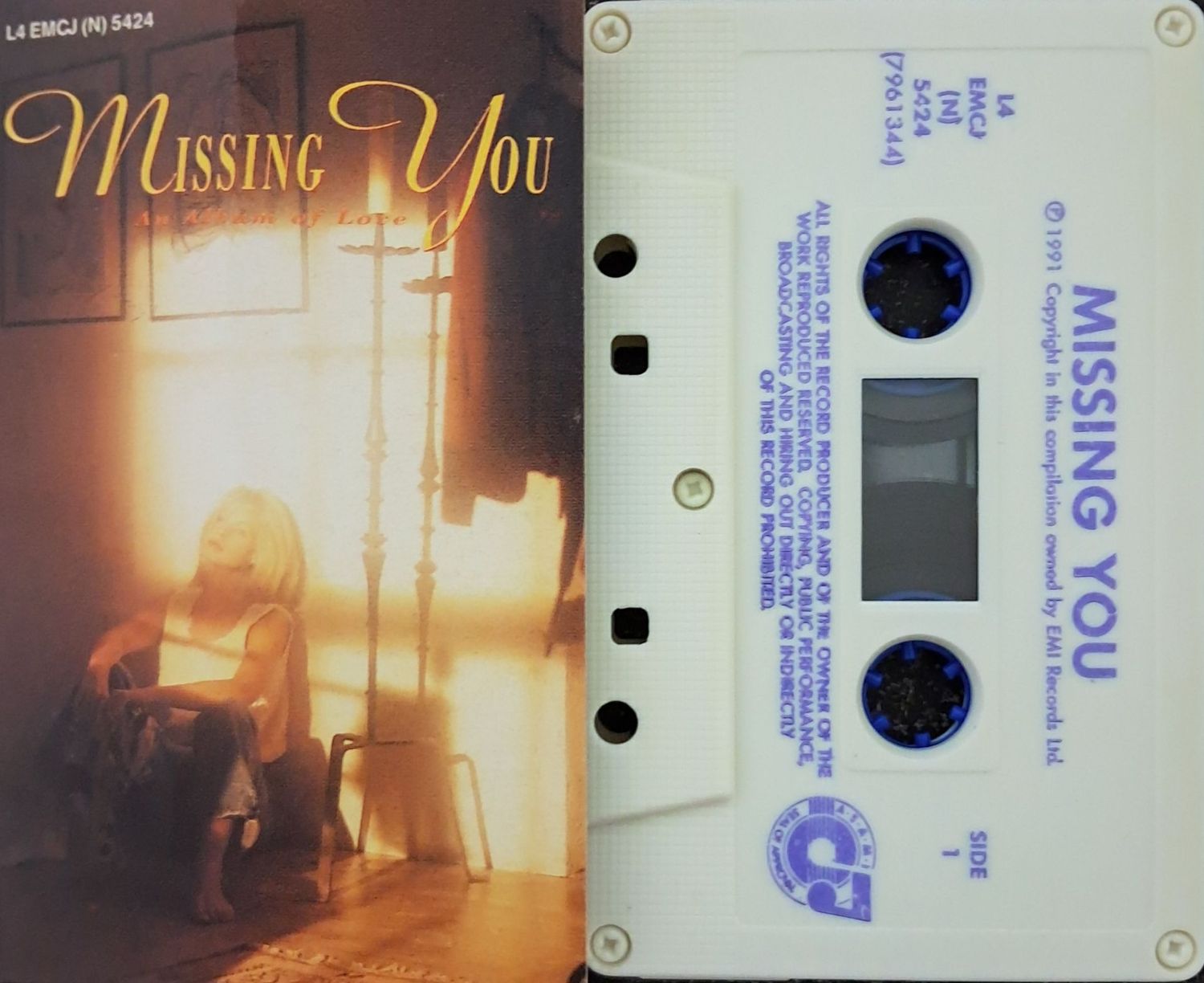 Various – Missing You (An Album Of Love) (1991)