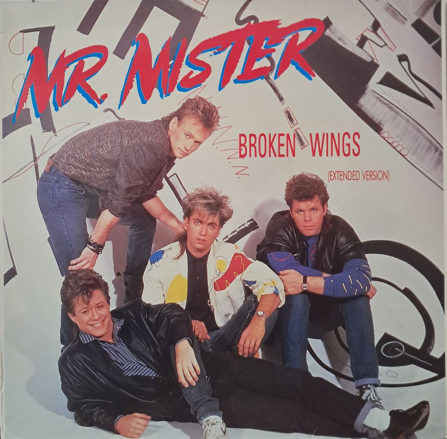 Mr. Mister – Broken Wings (Extended Version) (12" Maxi) (Europe Pressing) (45 RPM) (1985)