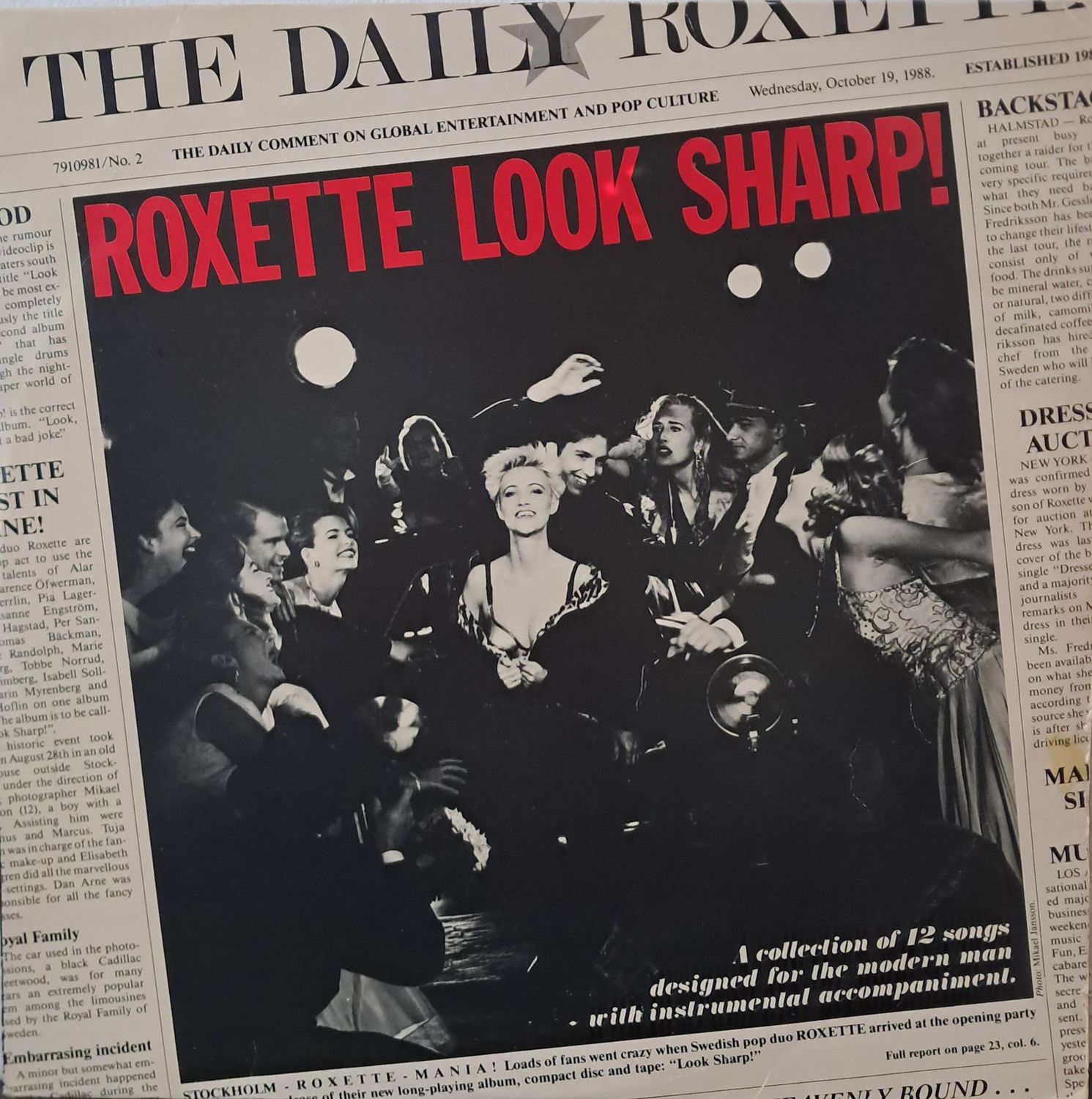 Roxette – Look Sharp! (1989)