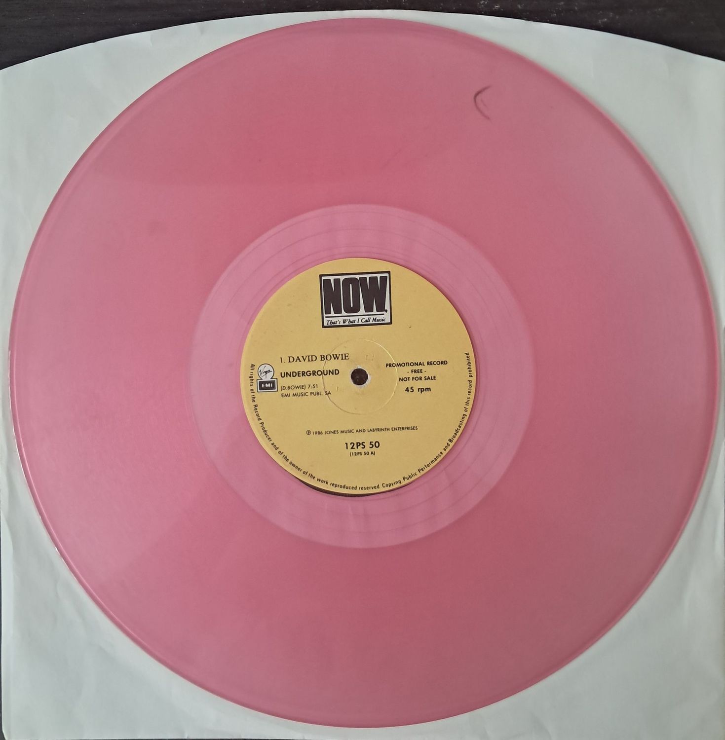 David Bowie / Jermaine Stewart – Underground / We Don't Have To ... (12" Maxi) (1986)