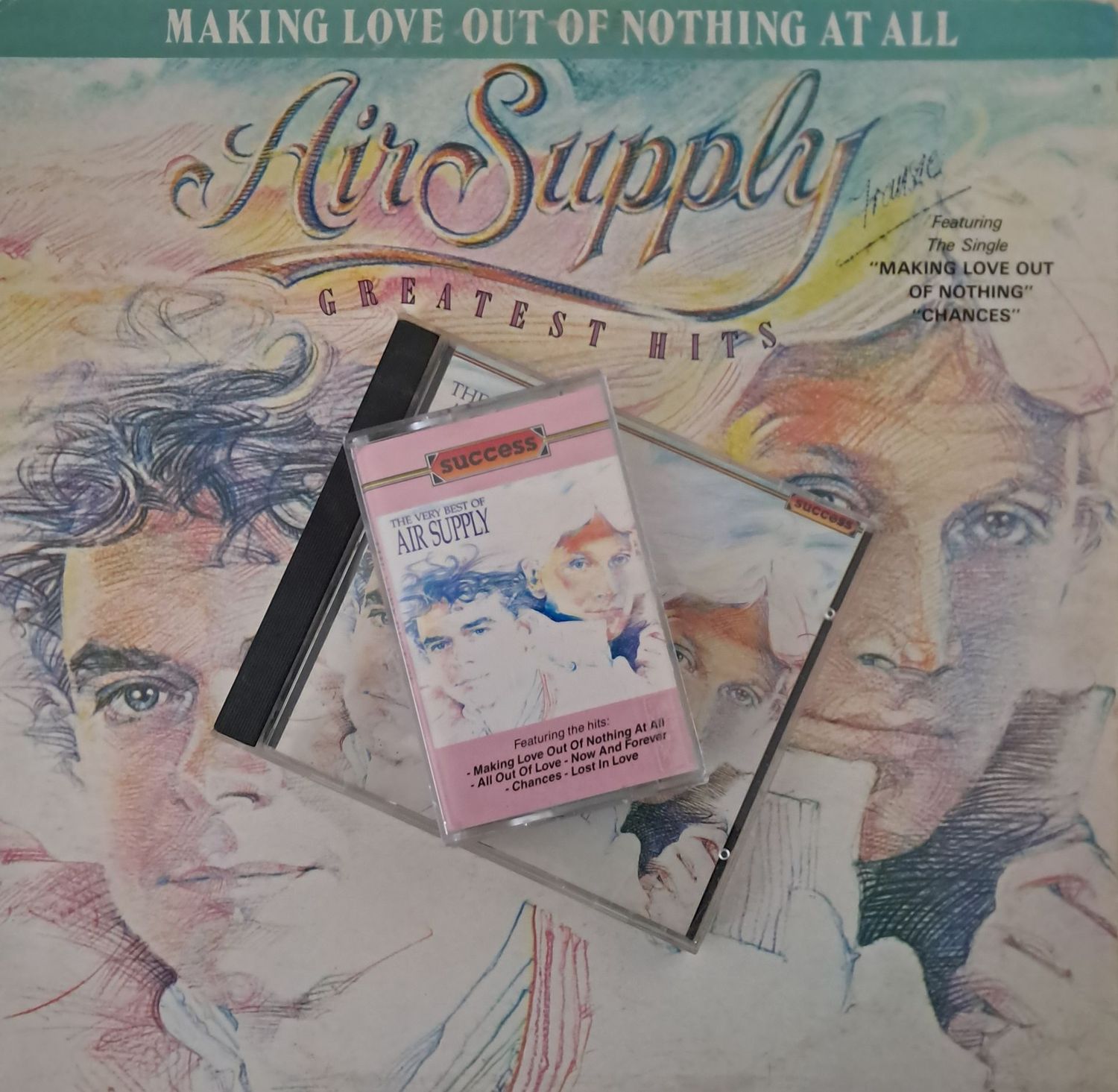 Air Supply – Greatest Hits/ The Very Best Of..(Vinyl, CD, Cassette Tape Bundle) (1983)