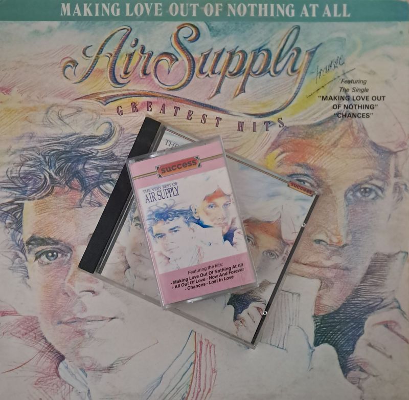 Air Supply – Greatest Hits/ The Very Best Of..(Vinyl, CD, Cassette Tape Bundle) (1983)