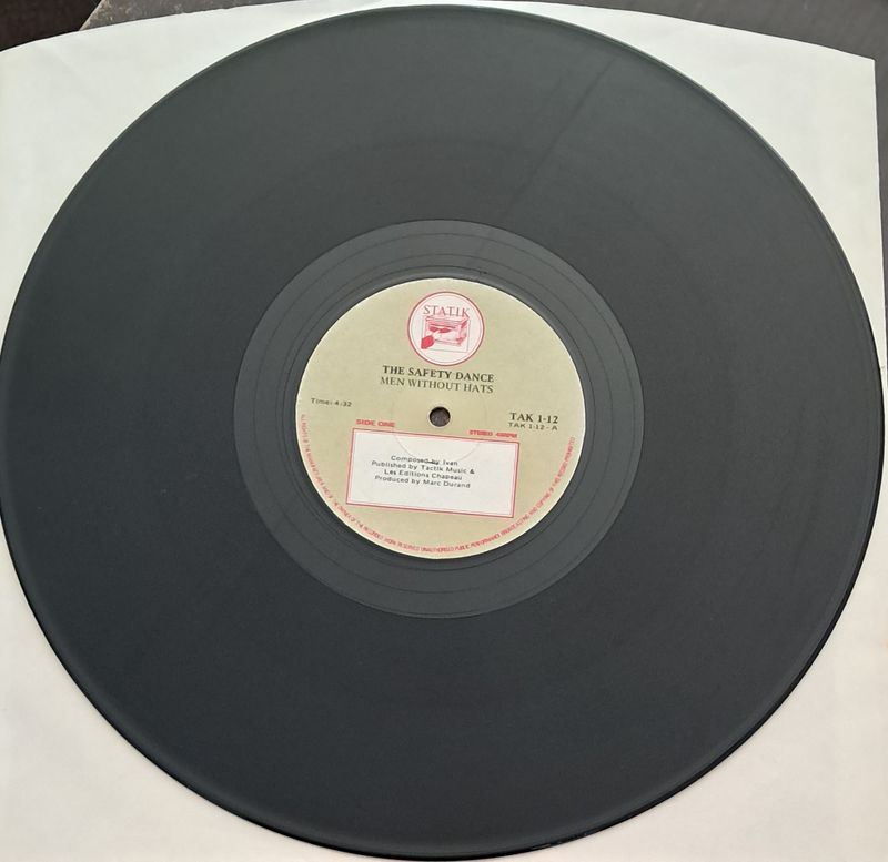 Men Without Hats – The Safety Dance (Extended 'Club Mix') (45RPM) (1982)
