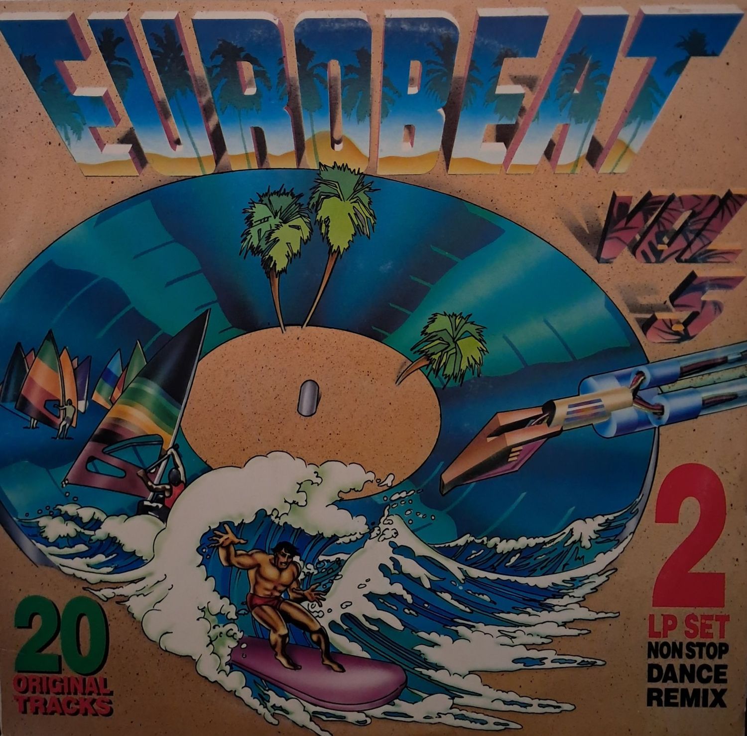 Various – Eurobeat - Volume 5 (2XLP) (1988)
