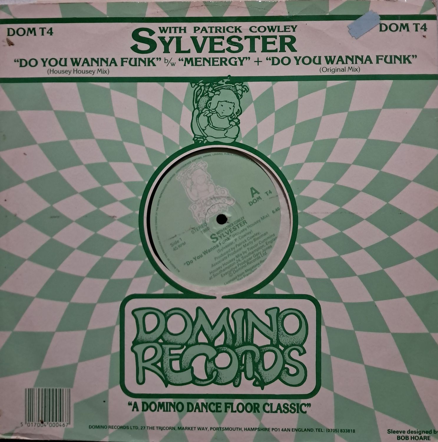 Sylvester With Patrick Cowley – Do You Wanna Funk (Housey Housey Mix) (12" Maxi) (UK Pressing) (1988)
