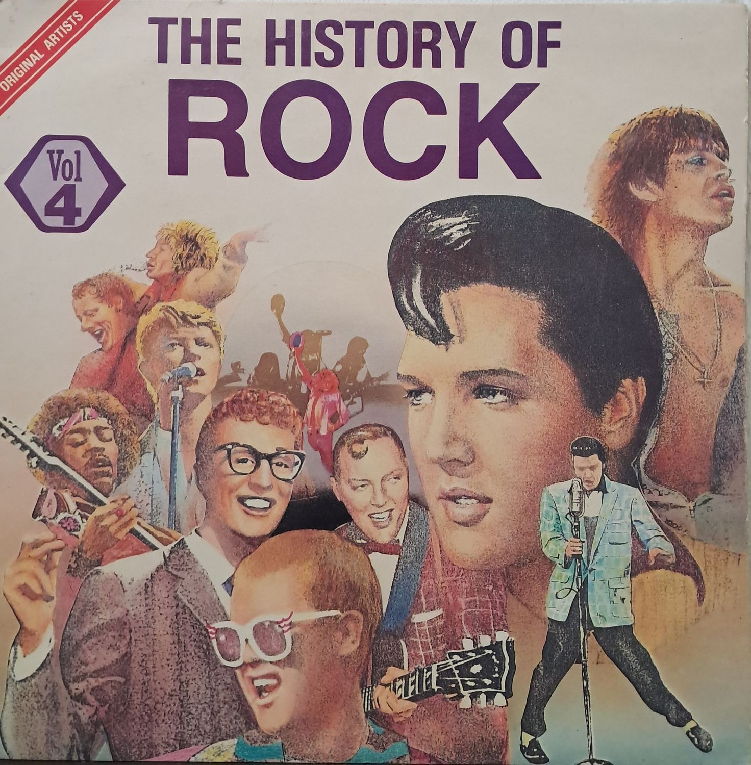 Various – The History Of Rock - Vol 4 - The British Invasion (1986)