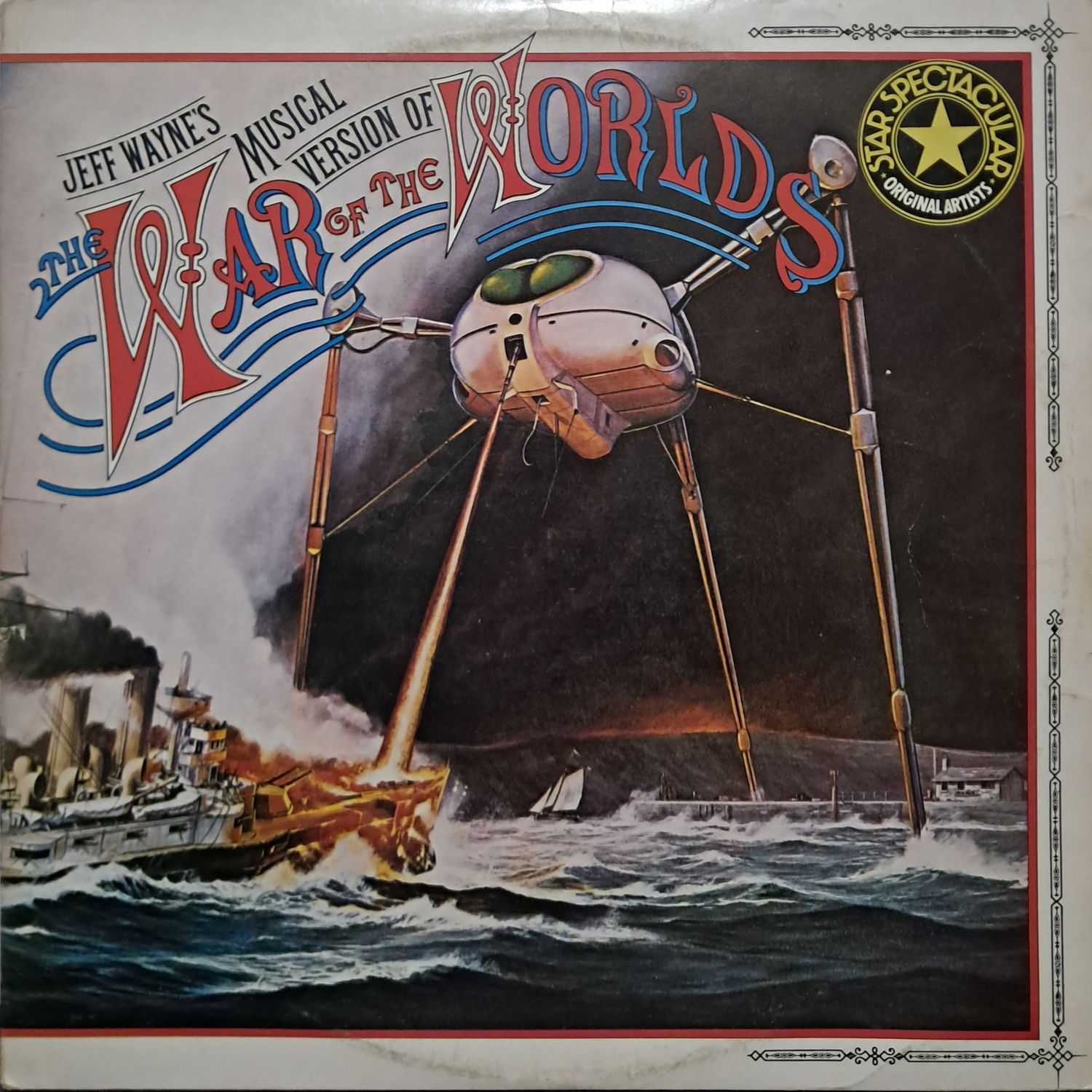 Jeff Wayne – The War Of The Worlds (2xLP) (Reissue) (1980) (Gatefold)
