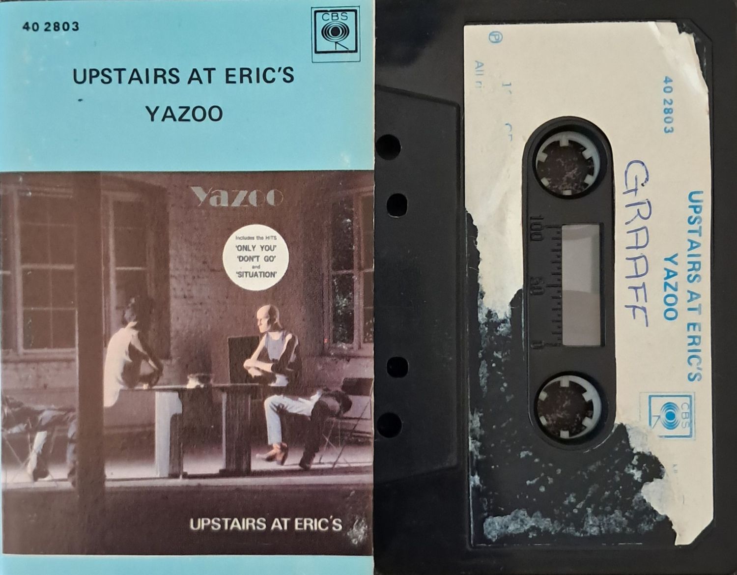 Yazoo – Upstairs At Eric's (Black Cassette Shell) (1982)