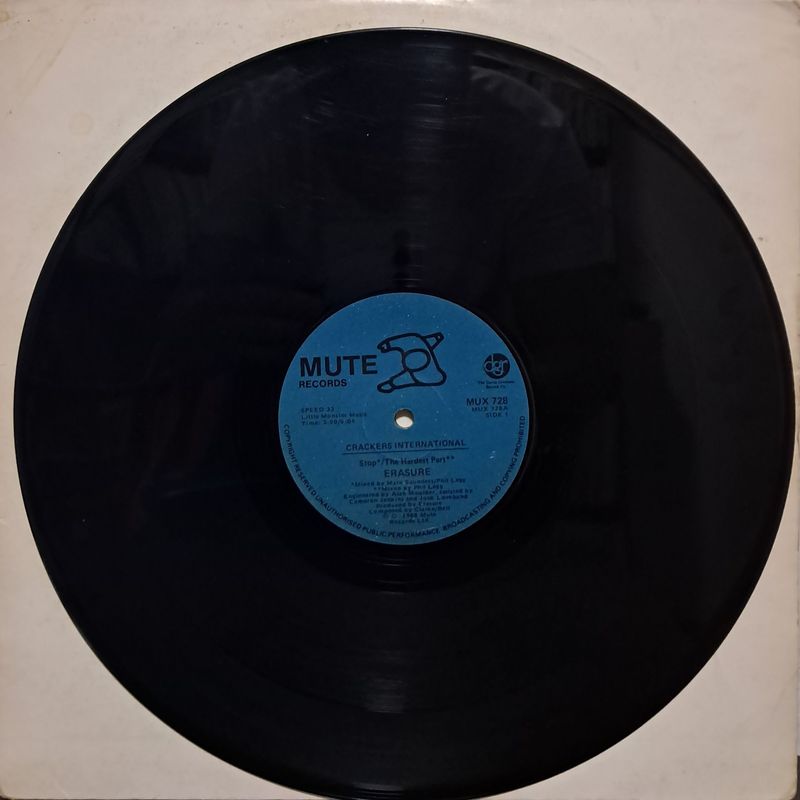 Erasure – Crackers International (12" Maxi) (1988)
