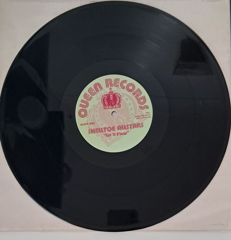 Shelltoe Allstars – Let It Flow (12" Maxi - Single Sided - UK Pressing - 1998)