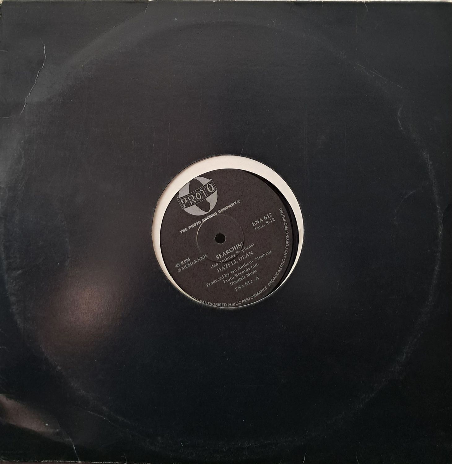 Hazell Dean – Searchin' (I Gotta Find A Man) (12" Maxi - 45 RPM - 1984)