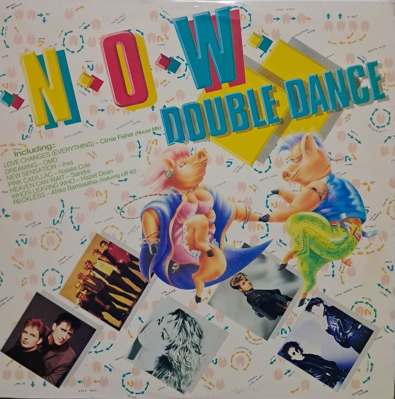 Various – Now Double Dance (2XLP) (1988) (Gatefold)