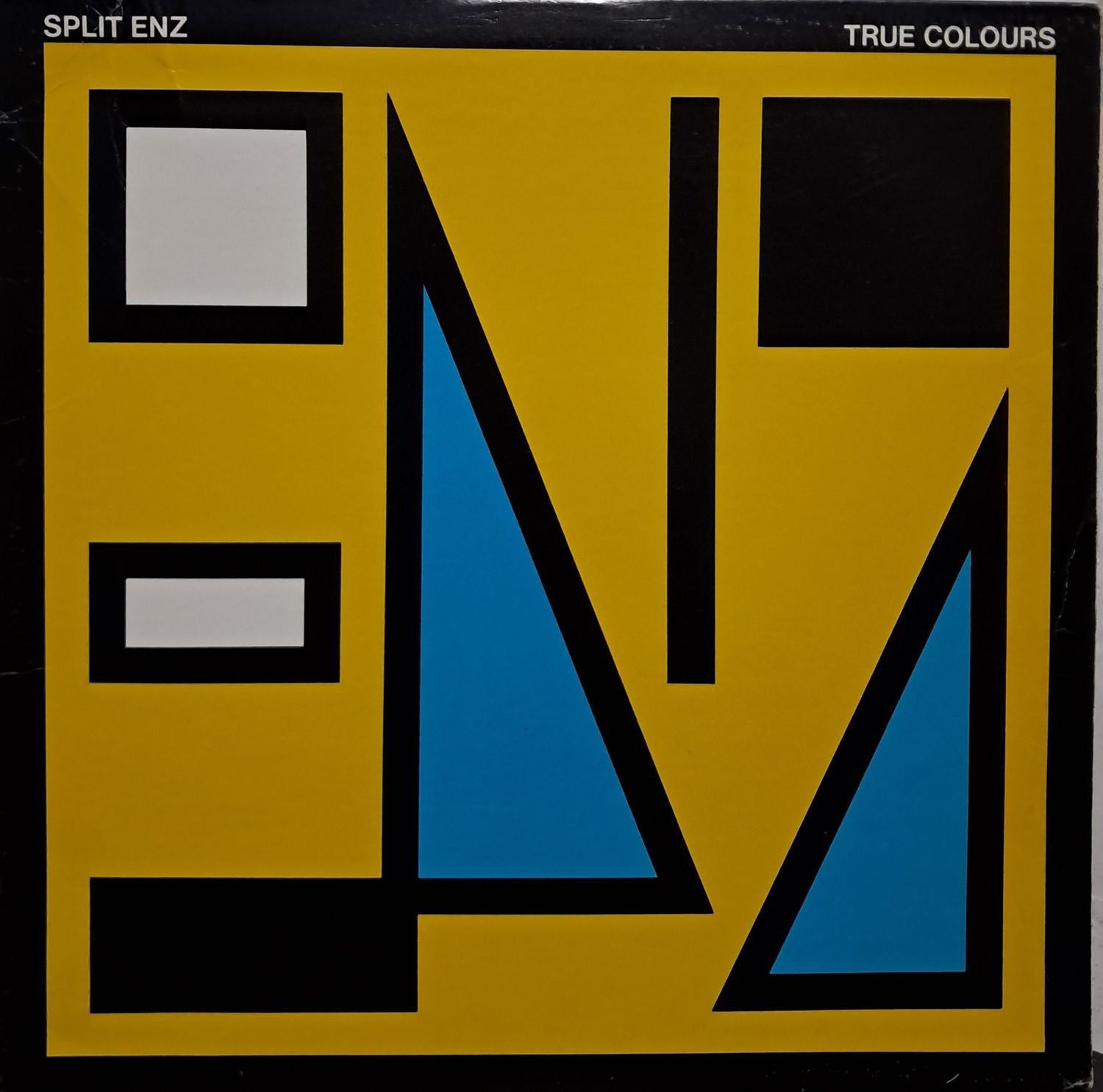 Split Enz – True Colours (US Pressing) (Holographic Etched Vinyl) (1980)