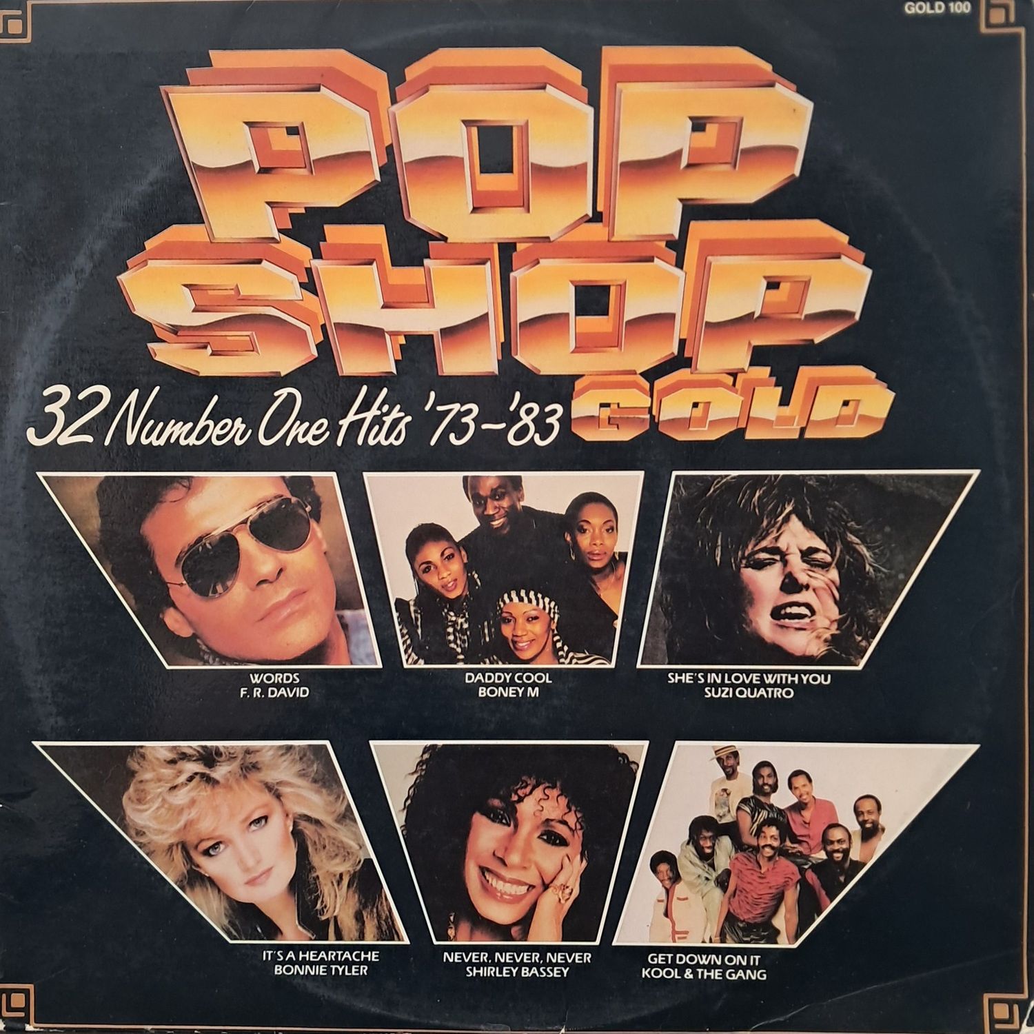 Various – Pop Shop Gold (2 X LP) (1984) (Gatefold)